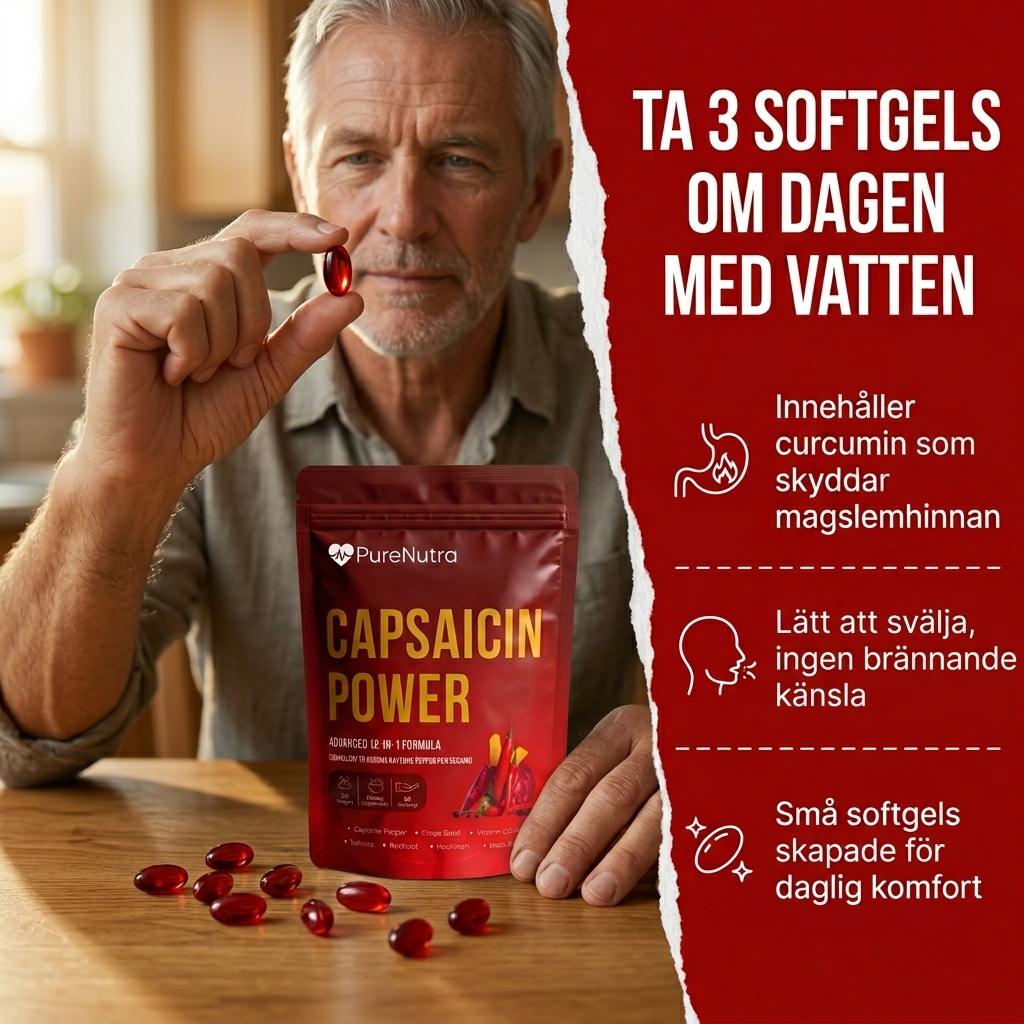 Capsaicin Power – Manlig Vitalitet